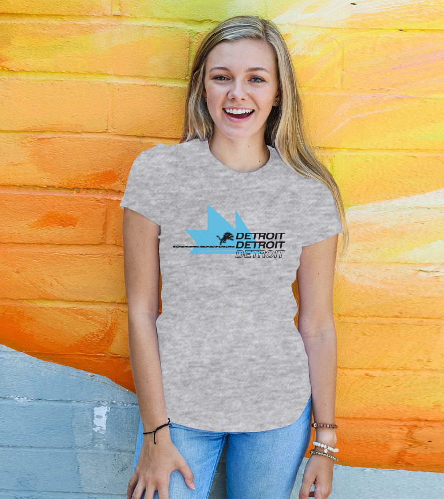 Ninja Detroit Lions Detroit Detroit T-Shirt