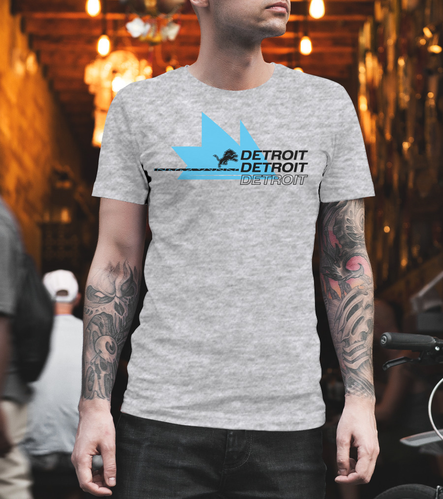 Ninja Detroit Lions Detroit Detroit T-Shirt