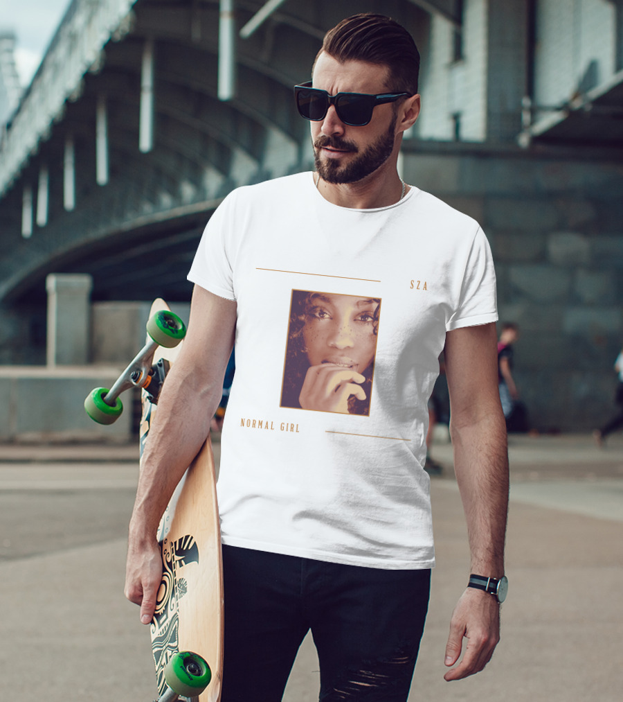 SZA Normal Girl American Vintage T-Shirt
