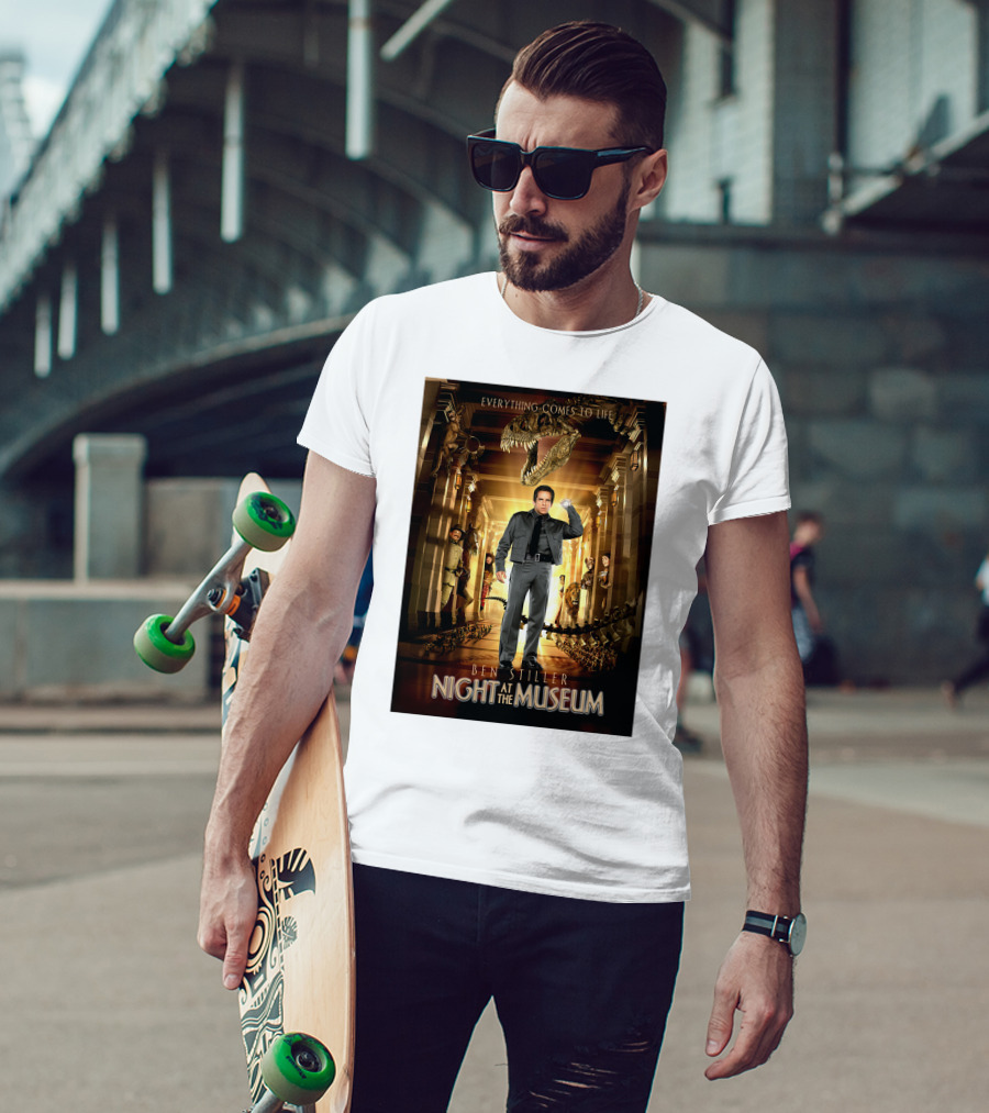 Night At The Museum Everything Comes To Life Ben Stiller T-Shirt