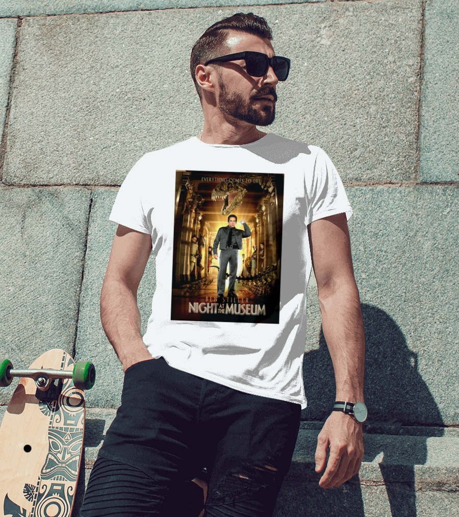 Night At The Museum Everything Comes To Life Ben Stiller T-Shirt