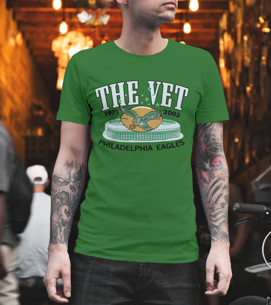 Philadelphia Eagles The Vet 1971-2003 Stadium T-Shirt