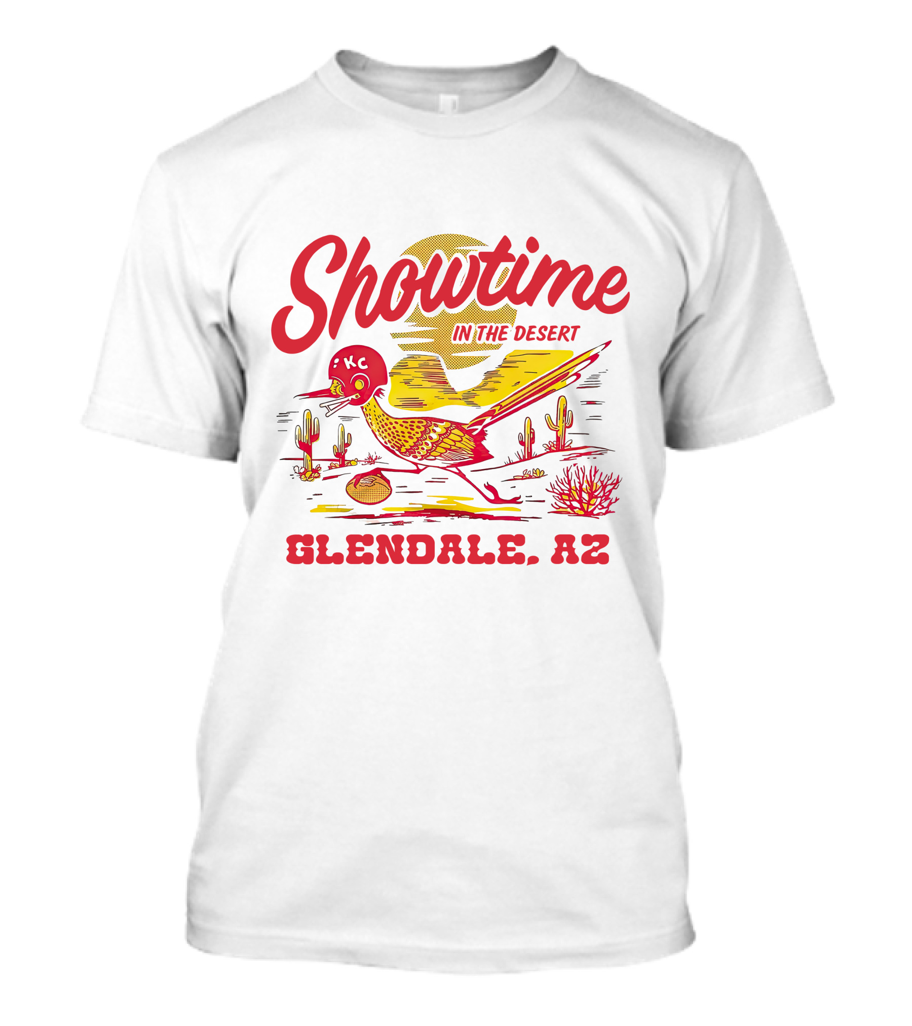 Showtime In The Desert Kansas City Chiefs Glendale AZ Merch T-Shirt