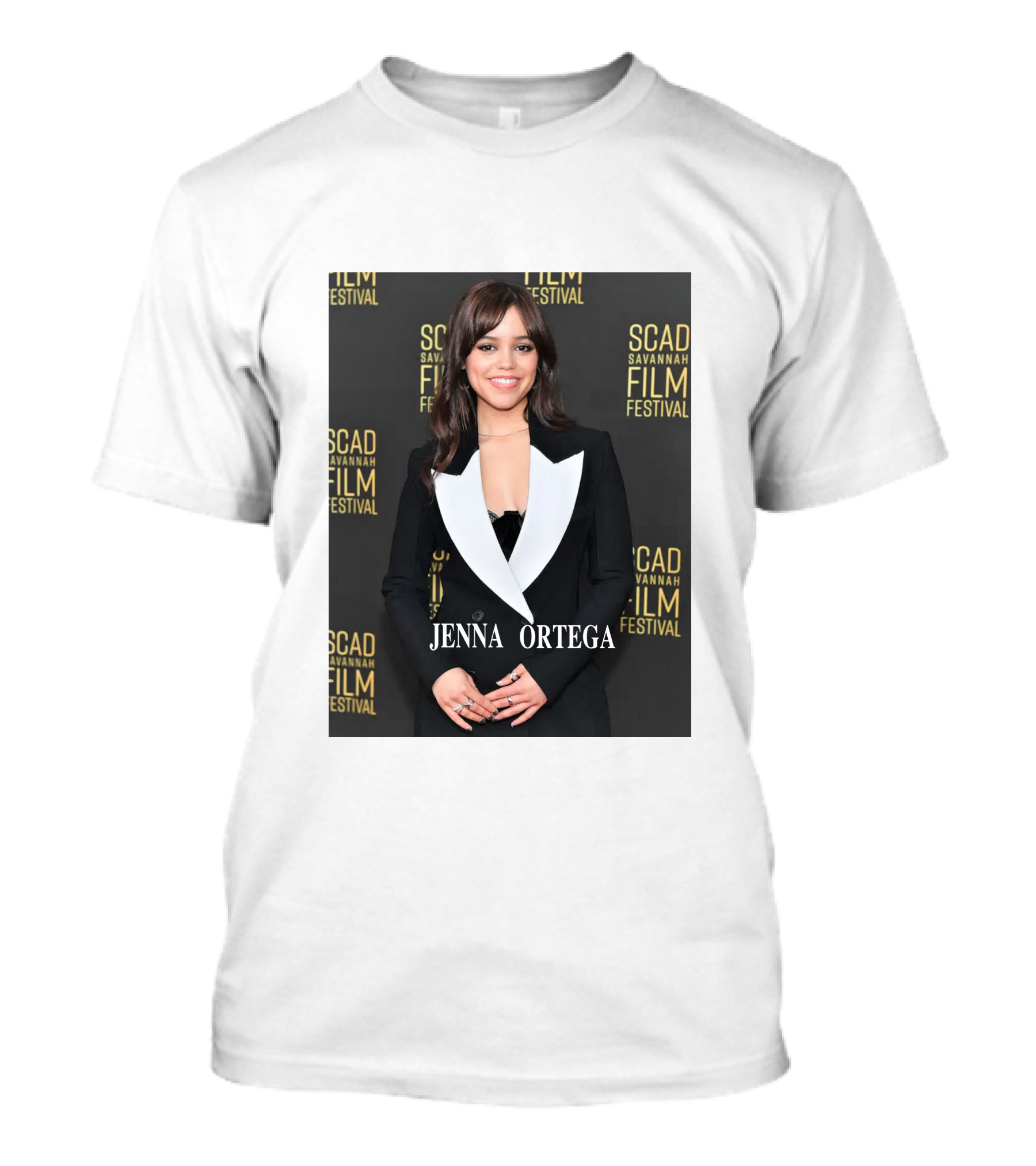 SCAD Savannah Film Festival Jenna Marie Ortega Wednesday Netflix Fashion T-Shirt