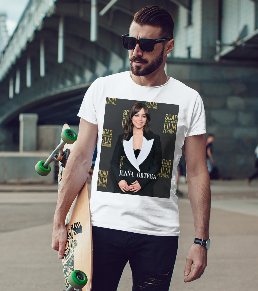 SCAD Savannah Film Festival Jenna Marie Ortega Wednesday Netflix Fashion T-Shirt
