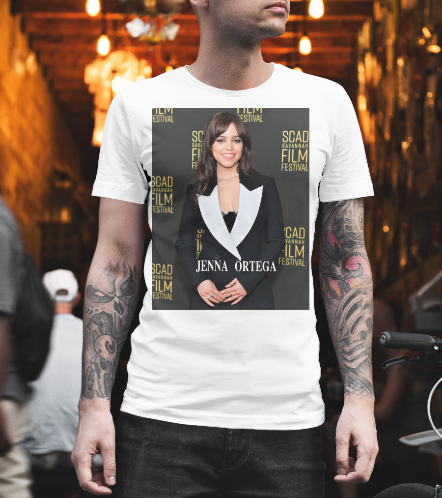 SCAD Savannah Film Festival Jenna Marie Ortega Wednesday Netflix Fashion T-Shirt