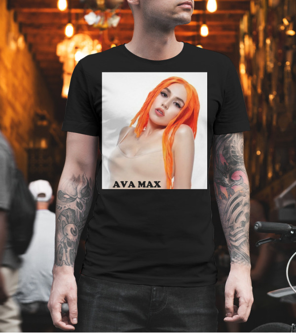 Ava Max Vibrant Style and Music Influence T-Shirt Ava Max Vibrant Style and Music Influence T-Shirt