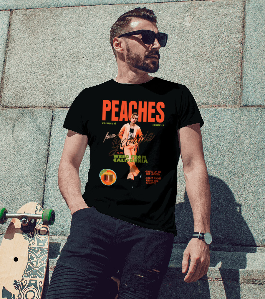 PEACHES Volume 6 Issue 12 From Georgia Plus Weed From California T-Shirt