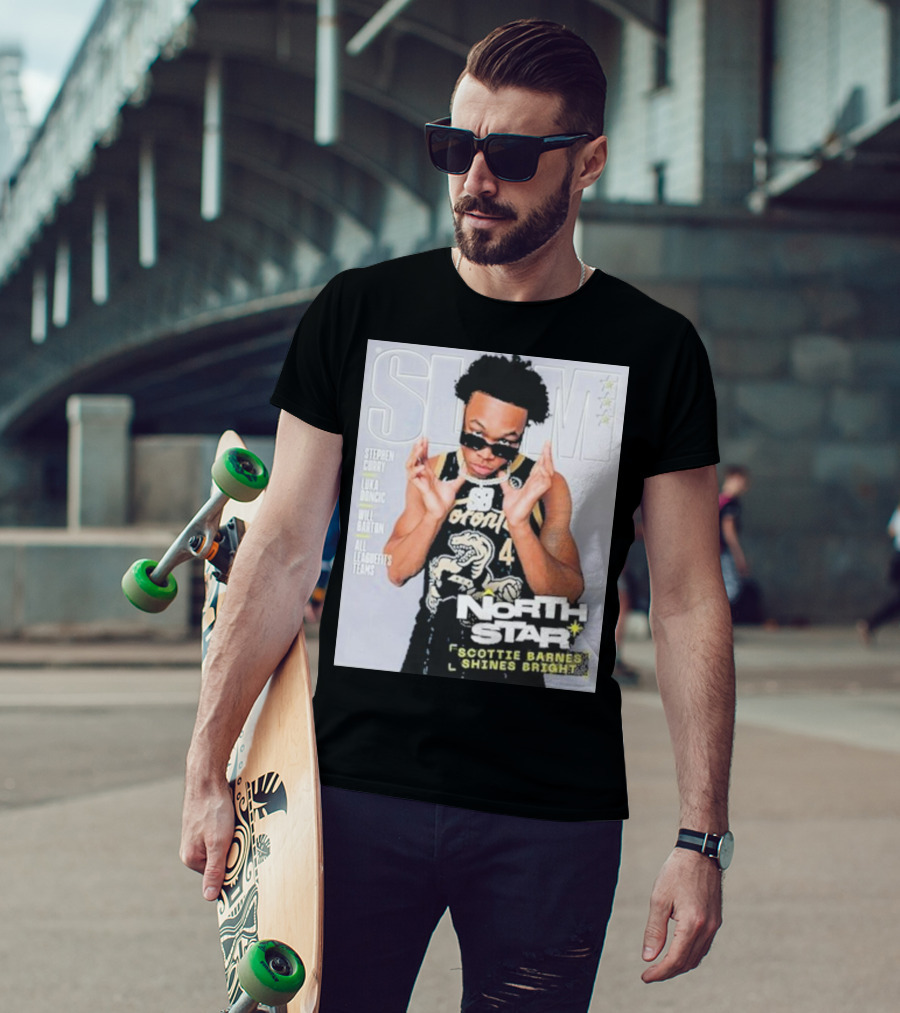 SLAM Cover North Star Toronto Raptors Scottie Barnes Shines Bright T-Shirt