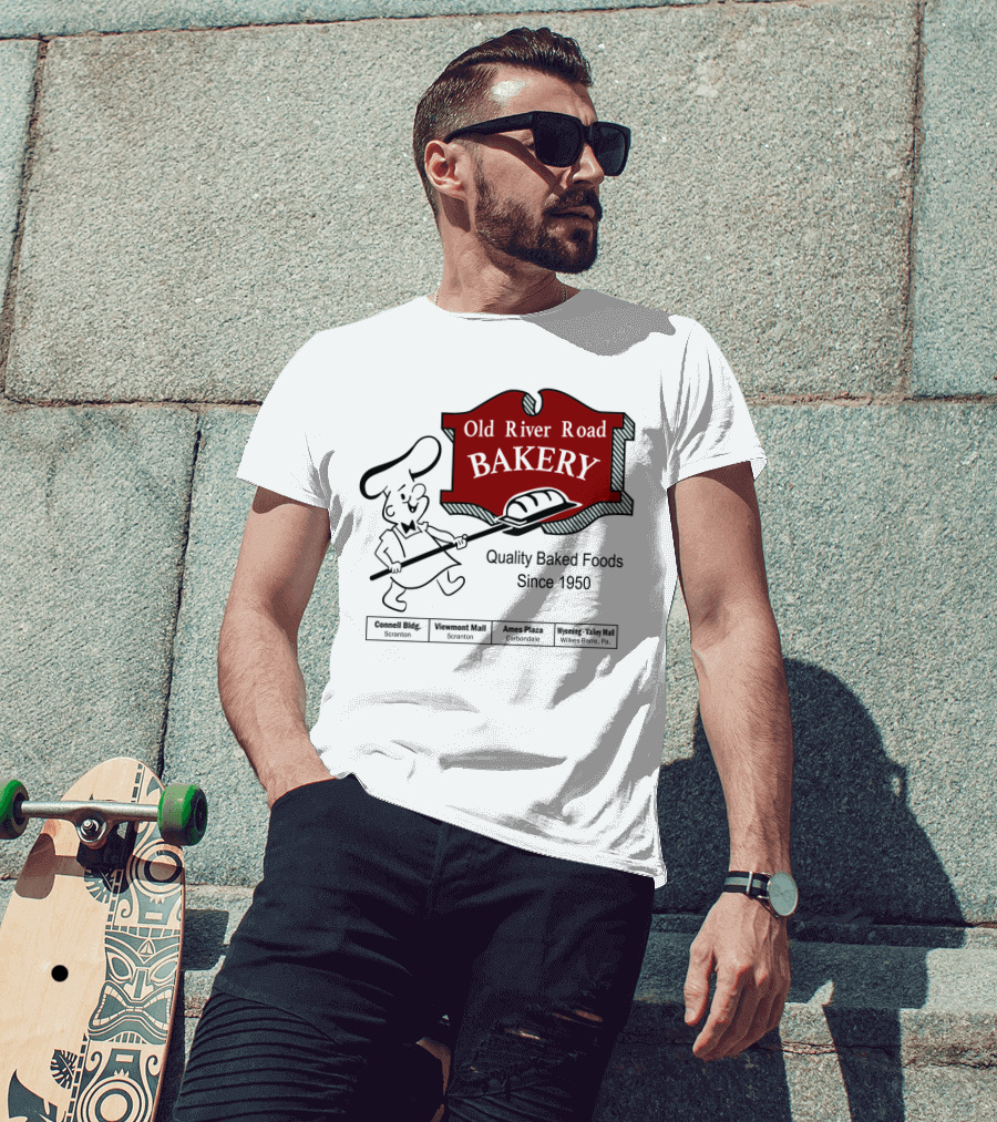 Old River Road Bakery Quality Baked Foods Since 1950 Scranton Carbondale Wilkes-Barre T-Shirt