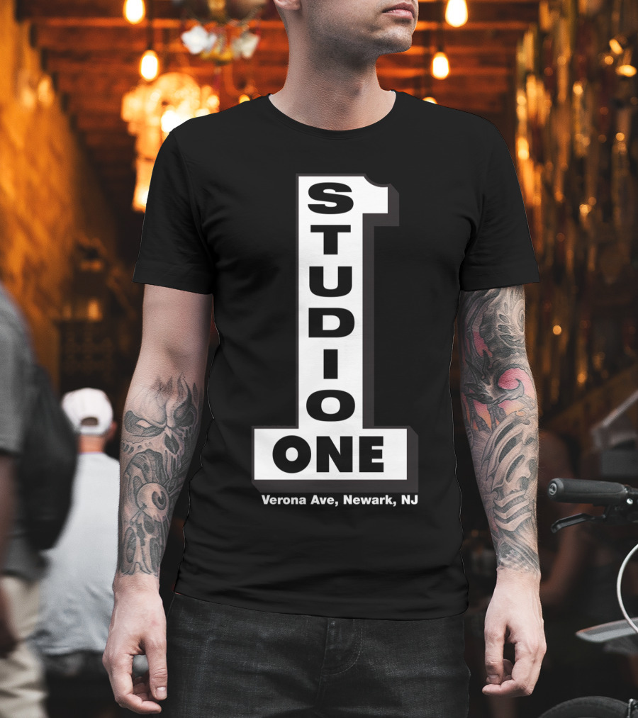 Studio One Verona Ave Newark NJ Rock Club T-Shirt