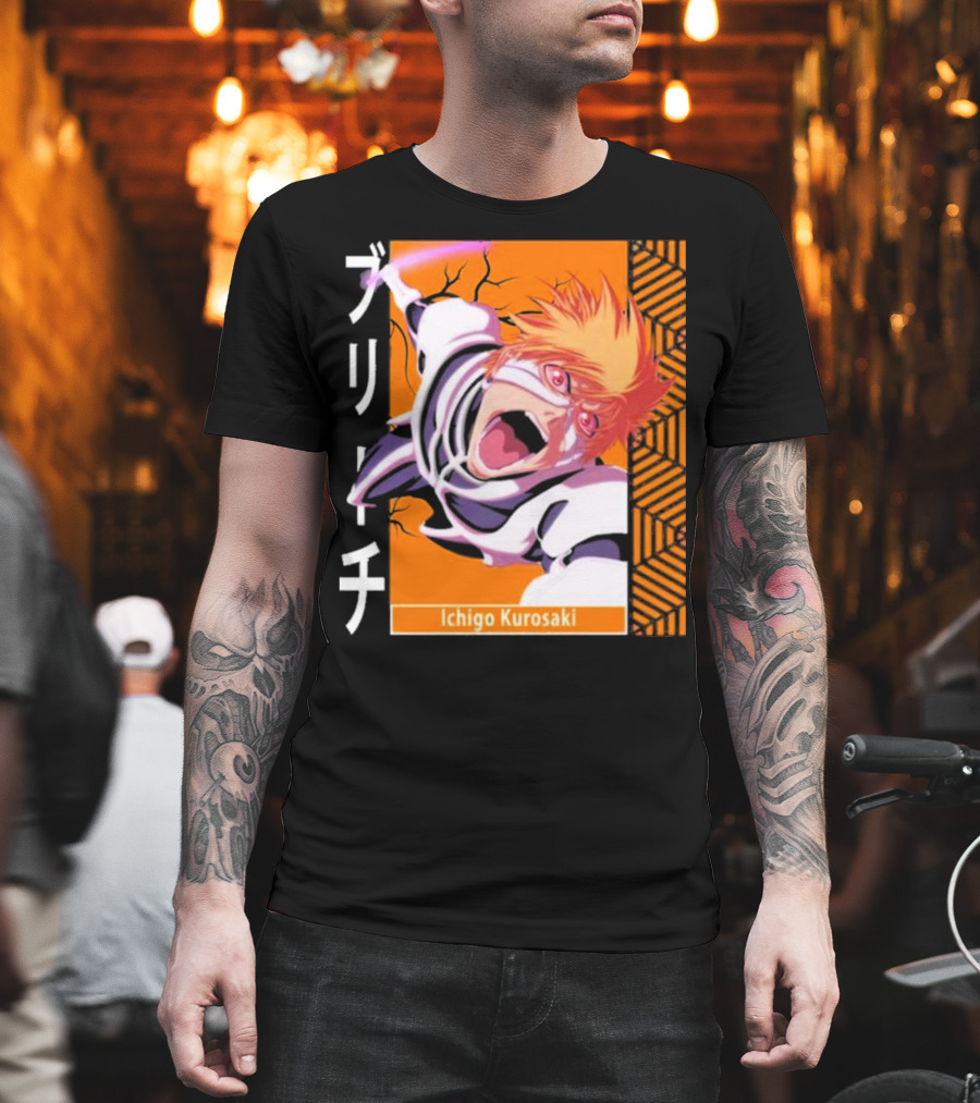 Bleach Ichigo Kurosaki Anime Manga Character T-Shirt