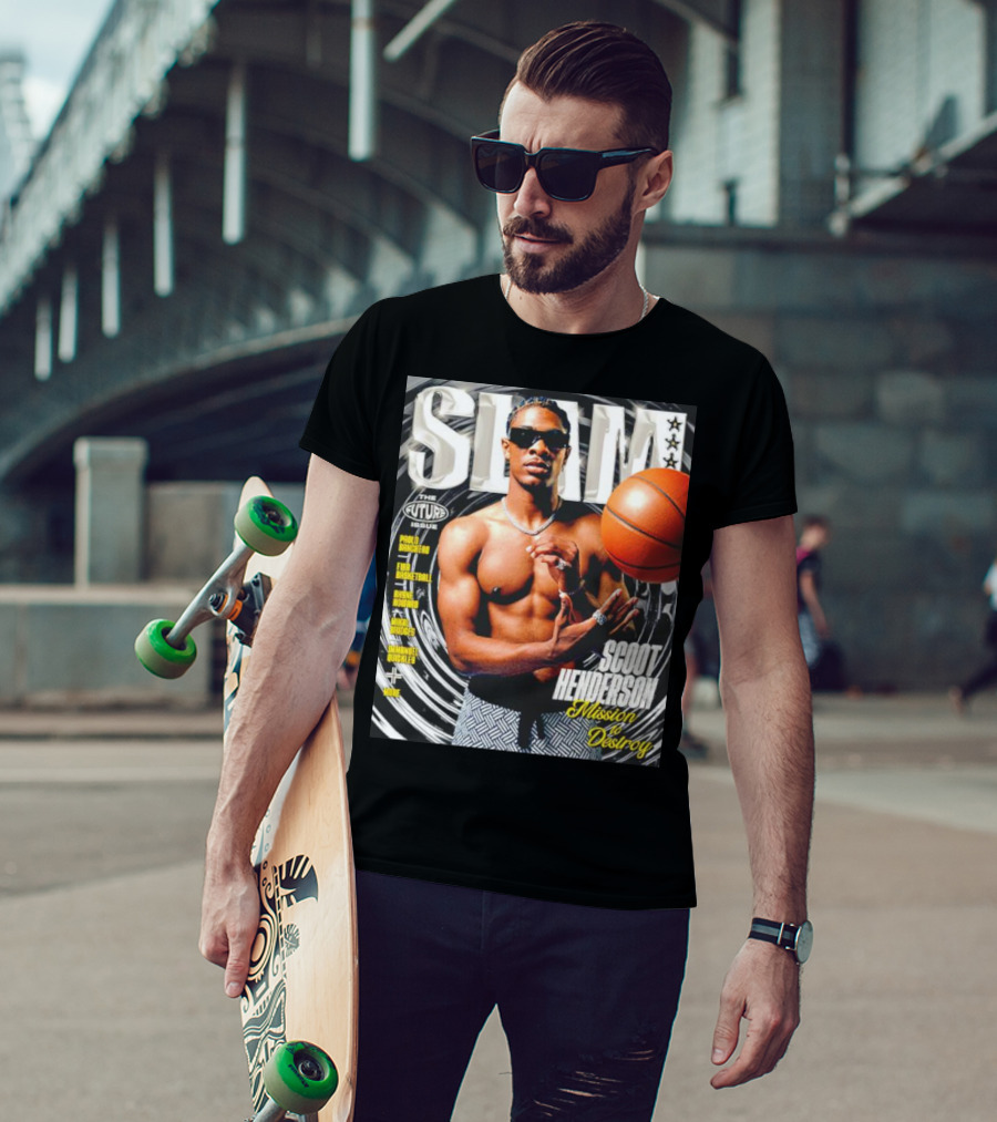 Slam Magazine The Future Issue Scoot Henderson Mission To Destroy Basketball T-Shirt