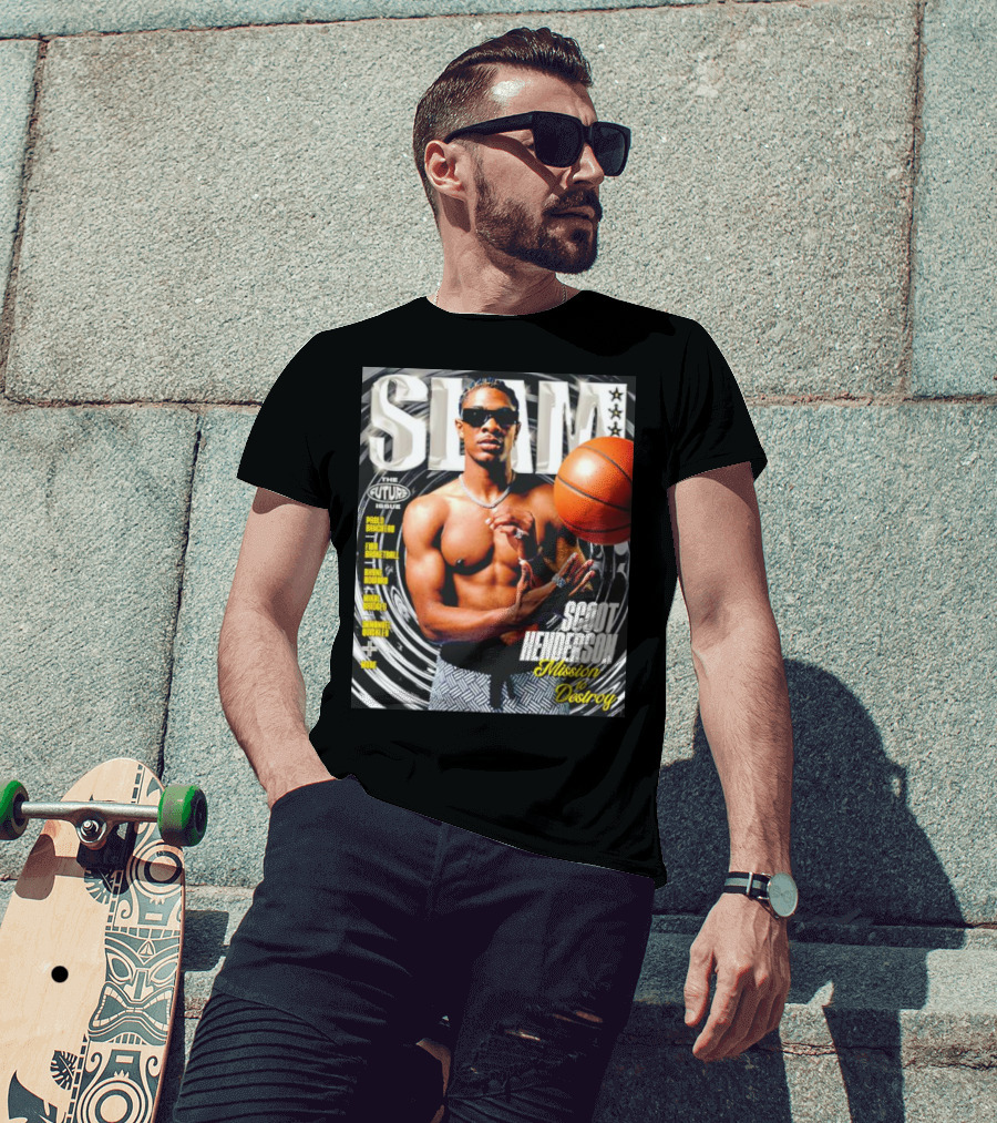 Slam Magazine The Future Issue Scoot Henderson Mission To Destroy Basketball T-Shirt