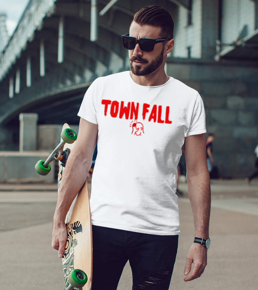 TOWN FALL TownFall Sketch Face T-Shirt