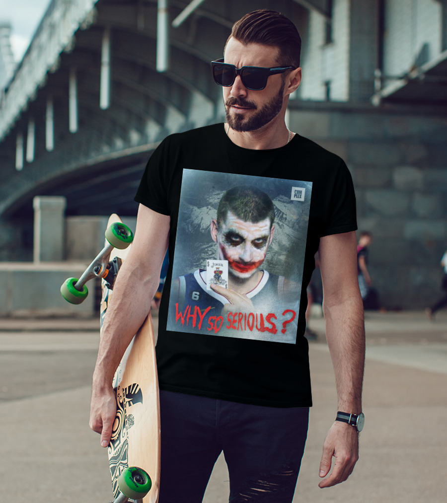 Complex Sports Why So Serious Nikola Jokic Joker Card T-Shirt