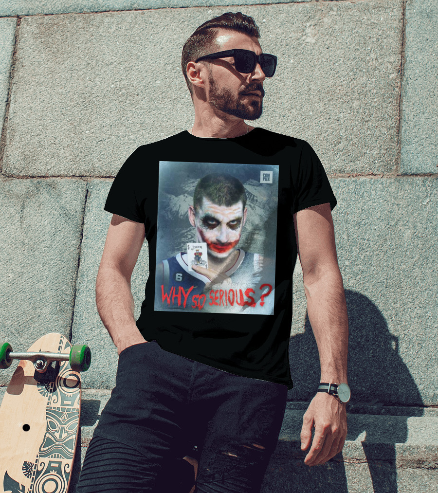 Complex Sports Why So Serious Nikola Jokic Joker Card T-Shirt