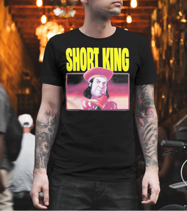 SHORT KING LORD FARQUAAD SHREK T-Shirt SHORT KING LORD FARQUAAD SHREK T-Shirt