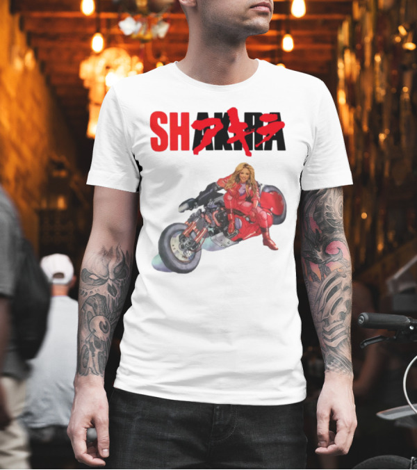 Shakira Akira Motorcycle Fusion T-Shirt Shakira Akira Motorcycle Fusion T-Shirt
