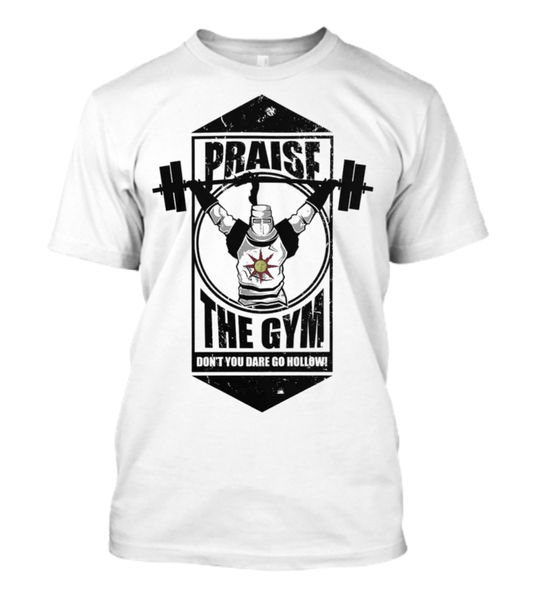 Praise The Gym Don't You Dare Go Hollow Lique Clothing T-Shirt