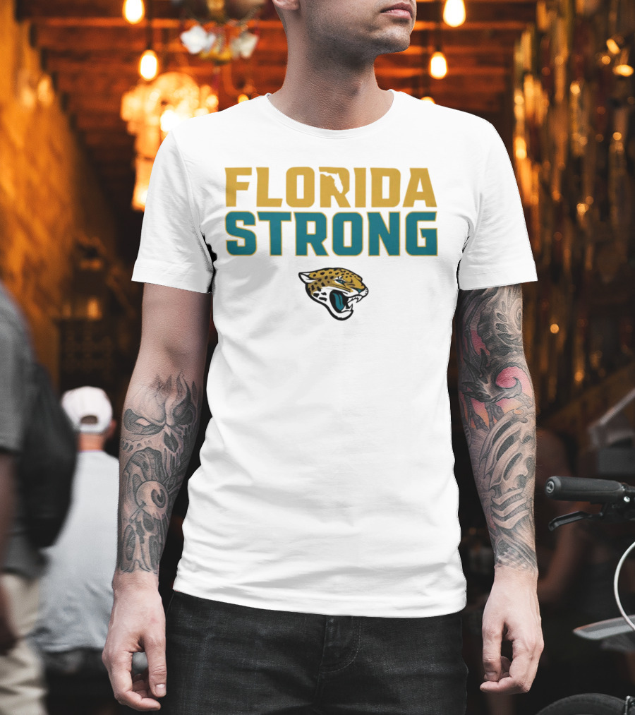 Florida Strong Jacksonville Jaguars Iconic T-Shirt