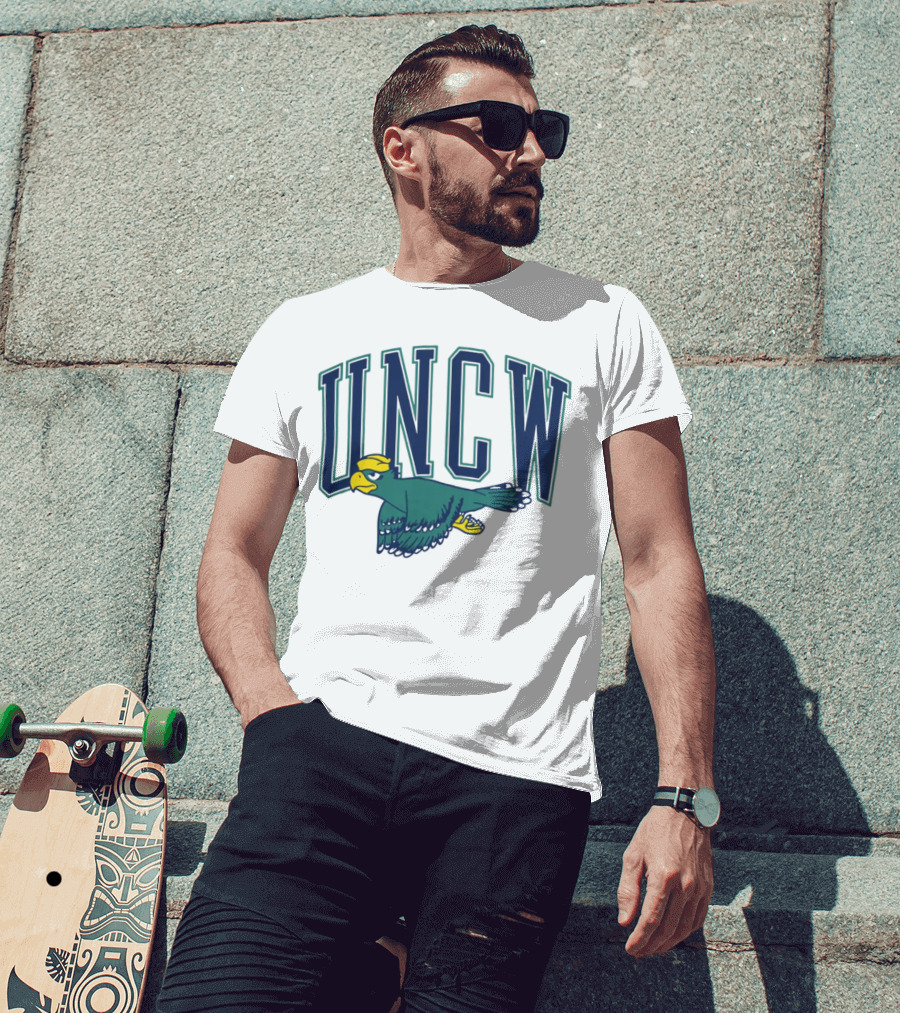 UNCW Flying Seahawk Logo College Spirit T-Shirt
