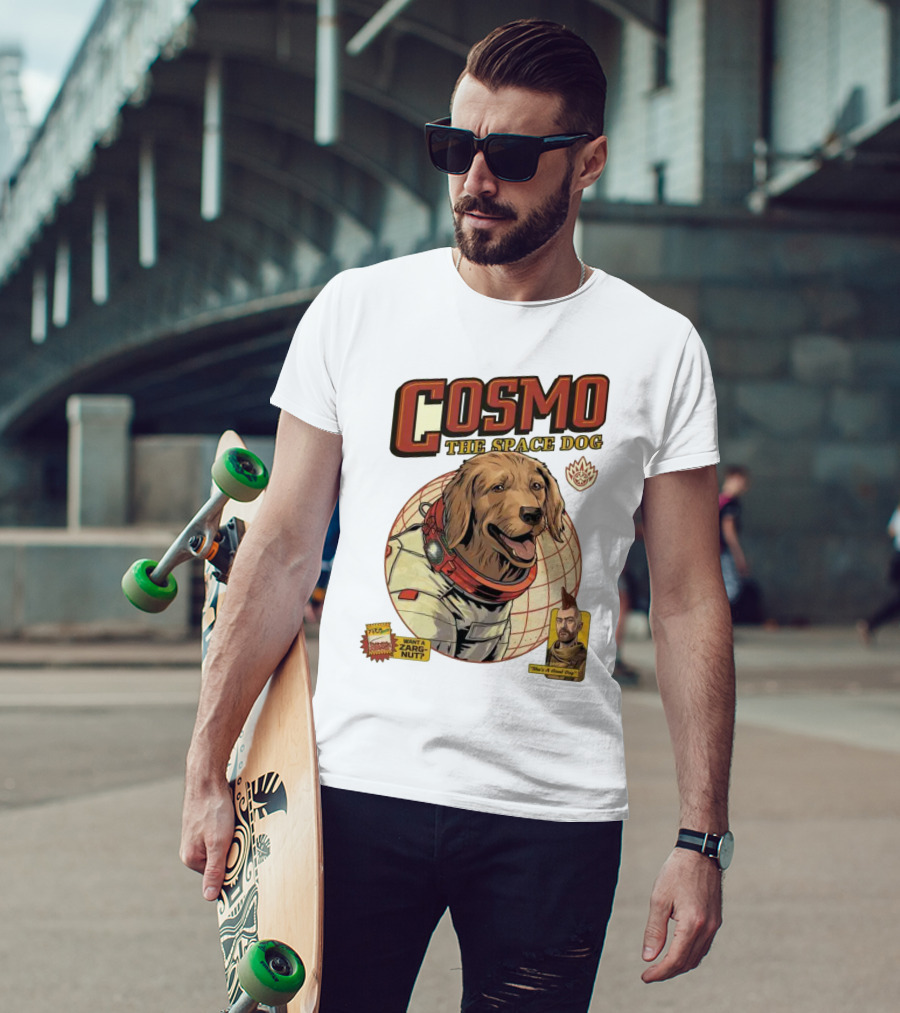 Cosmo The Space Dog Guardians Want A Zargnut She's A Good Dog T-Shirt