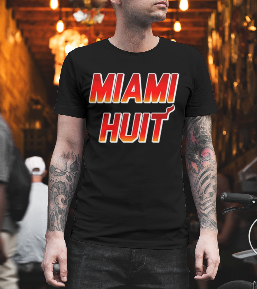 MIAMI HUIT Retro T-Shirt