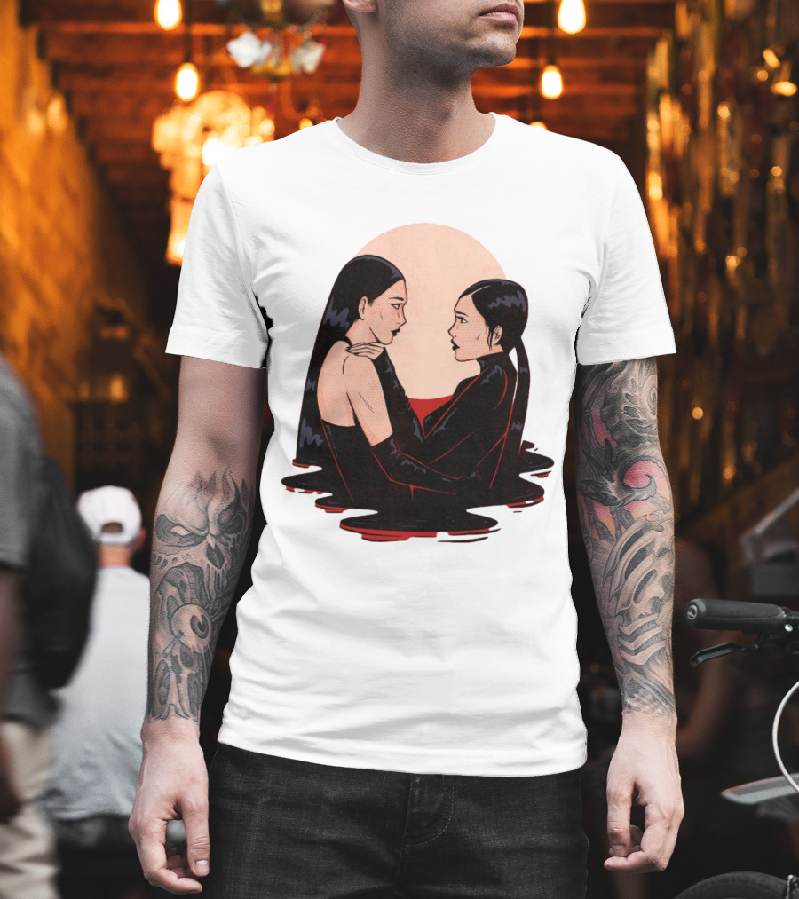 Monster Lovers Under Moonlight T-Shirt