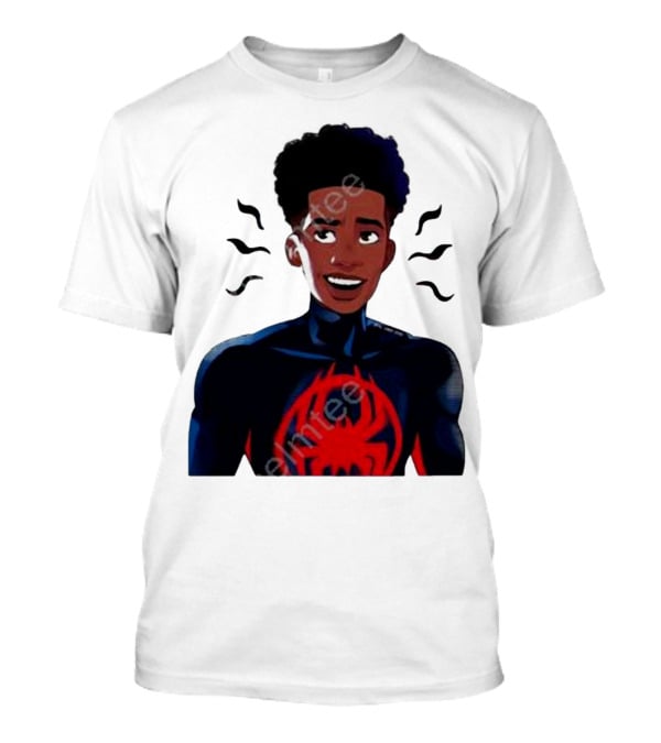 Spider Fam Charms Miles Across The Spider Verse T-Shirt