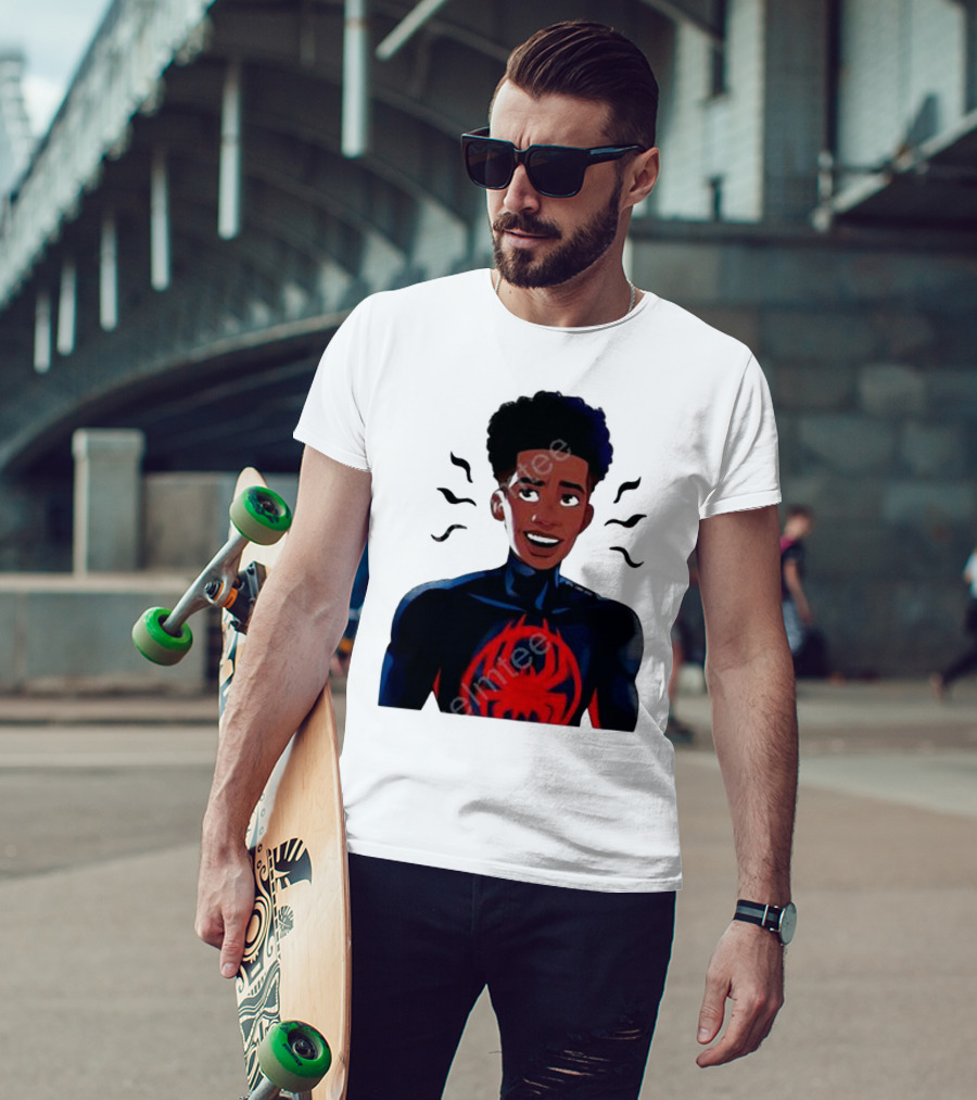 Spider Fam Charms Miles Across The Spider Verse T-Shirt