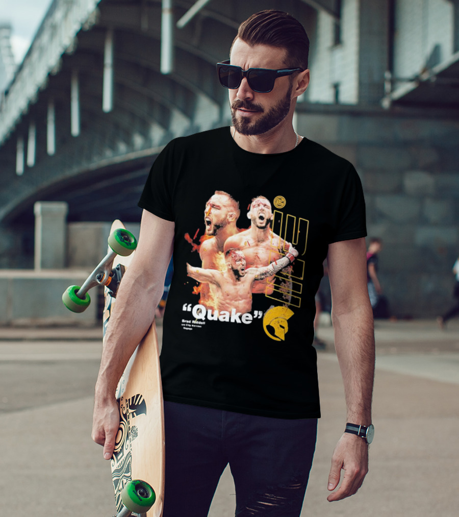 Brad Riddell Quake One City Kickboxing Image T-Shirt