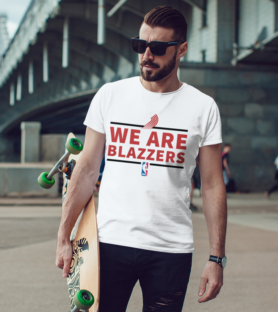 Portland Trail Blazers We Are Blazers NBA T-Shirt