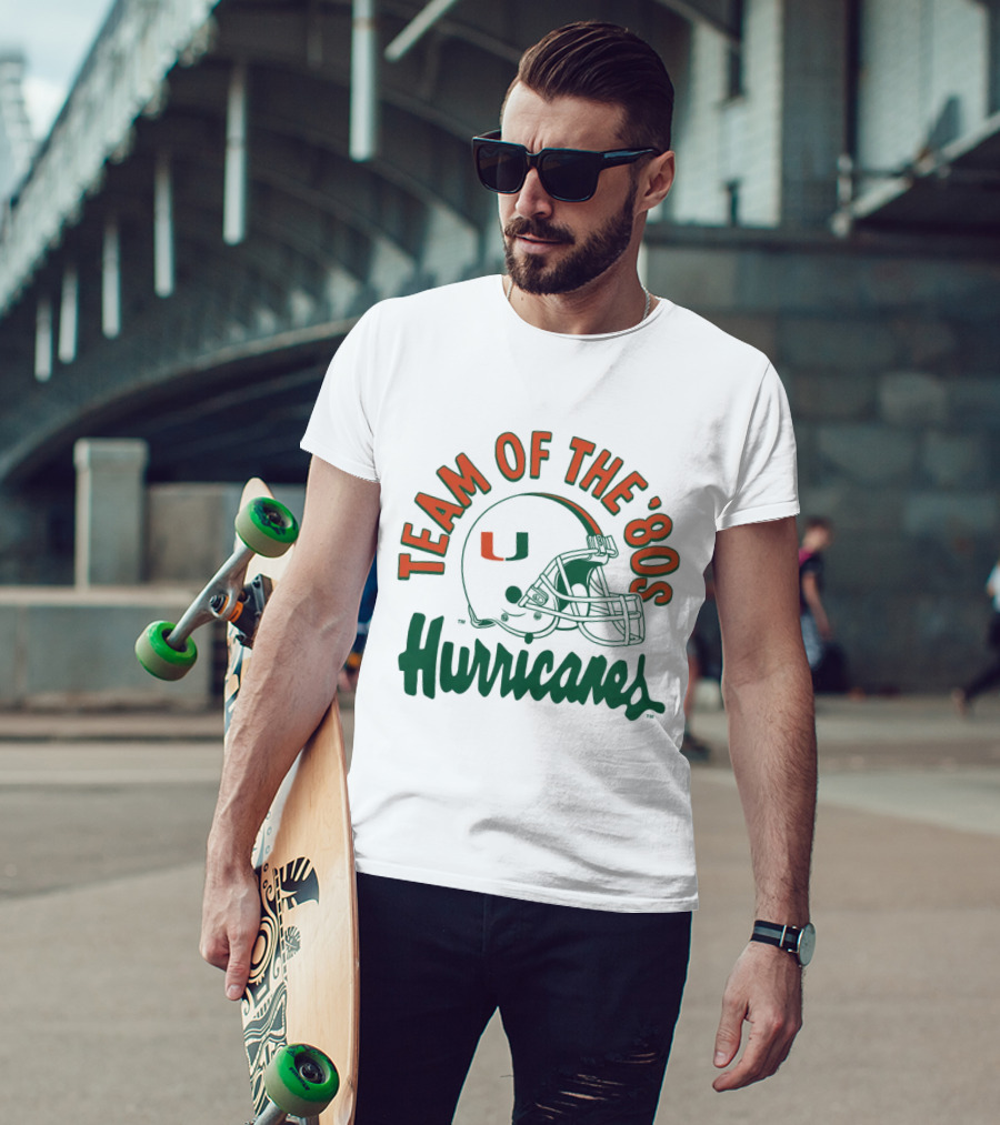 Team Of The ‘80S Hurricanes Miami Football T-Shirt