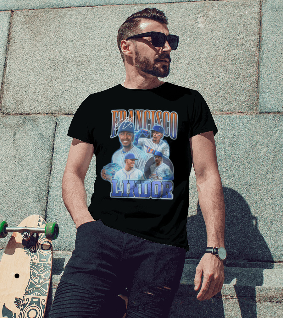 Francisco Lindor Signature Series Baseball Player T-Shirt