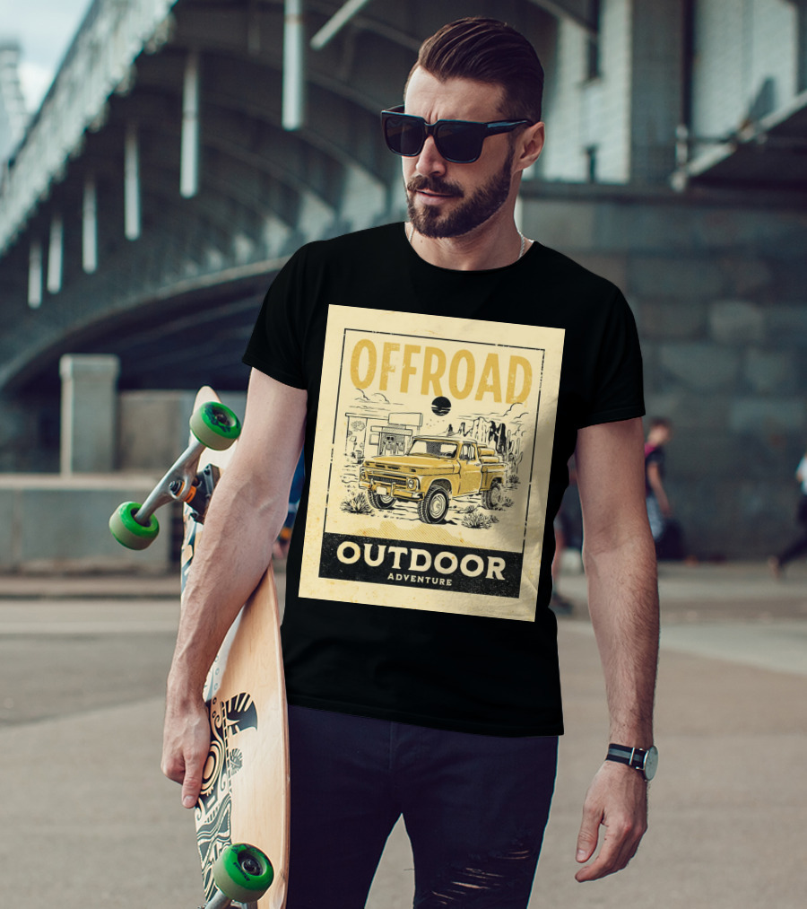 Offroad Outdoor Adventure Pickup Truck T-Shirt