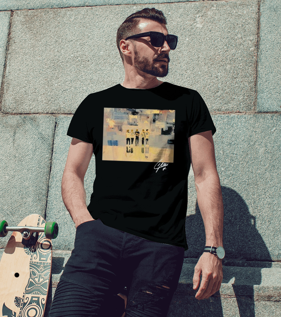 Liam Payne X Choose Love Abstract Band Painting With Signature T-Shirt