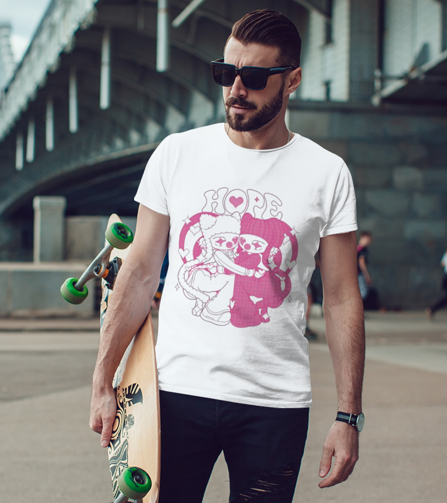 Hope Heart Embrace LizI Grace T-Shirt