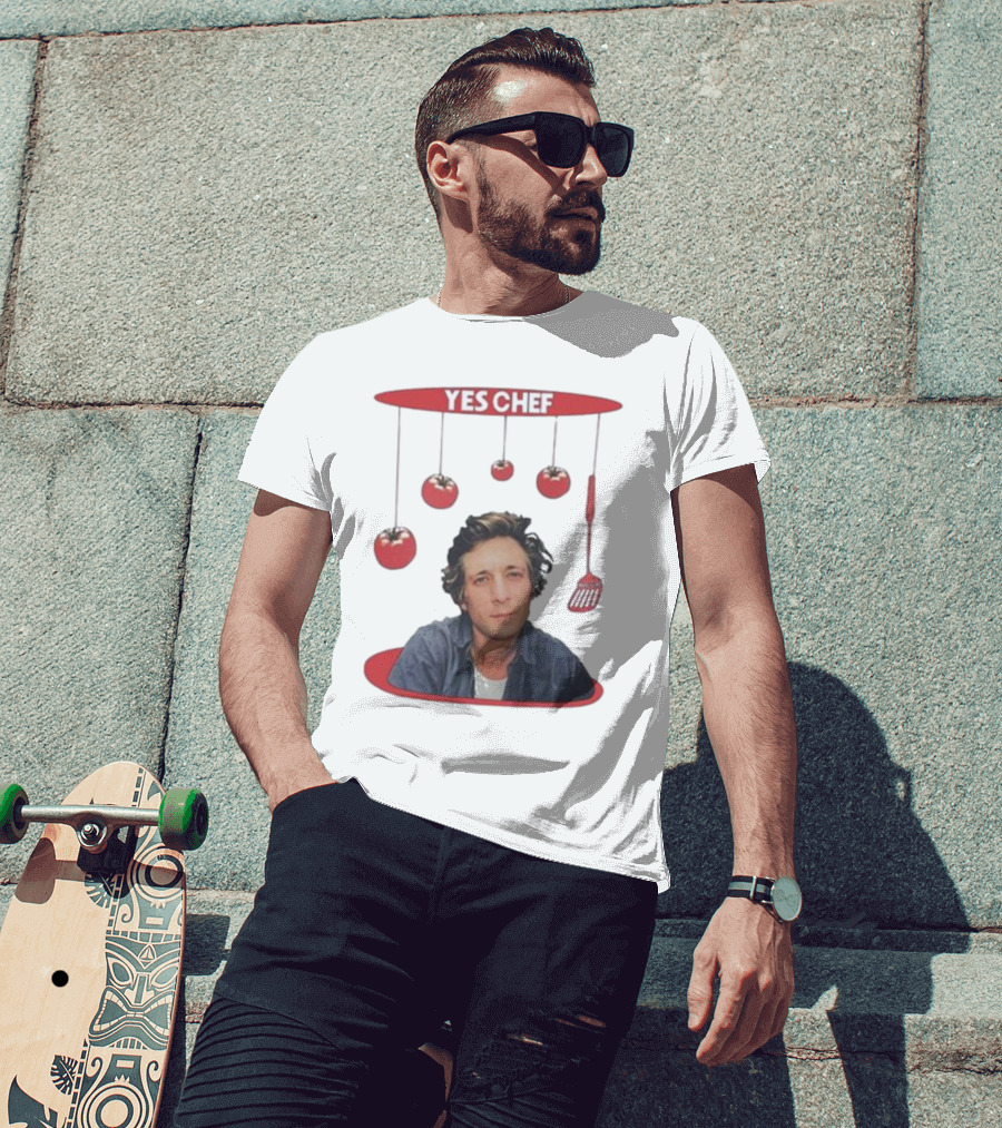 Yes Chef Tomato Mobile With Celebrity Chef T-Shirt