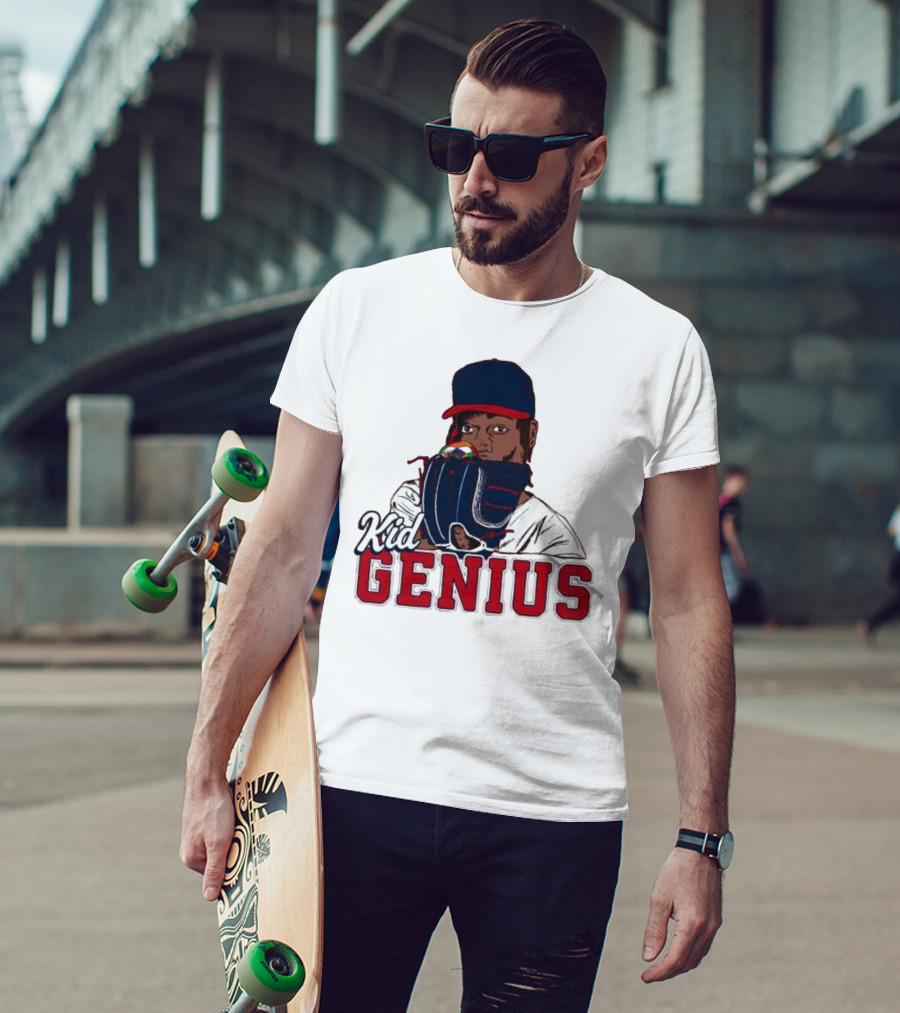Kid Genius Triston McKenzie Baseball Pitcher T-Shirt