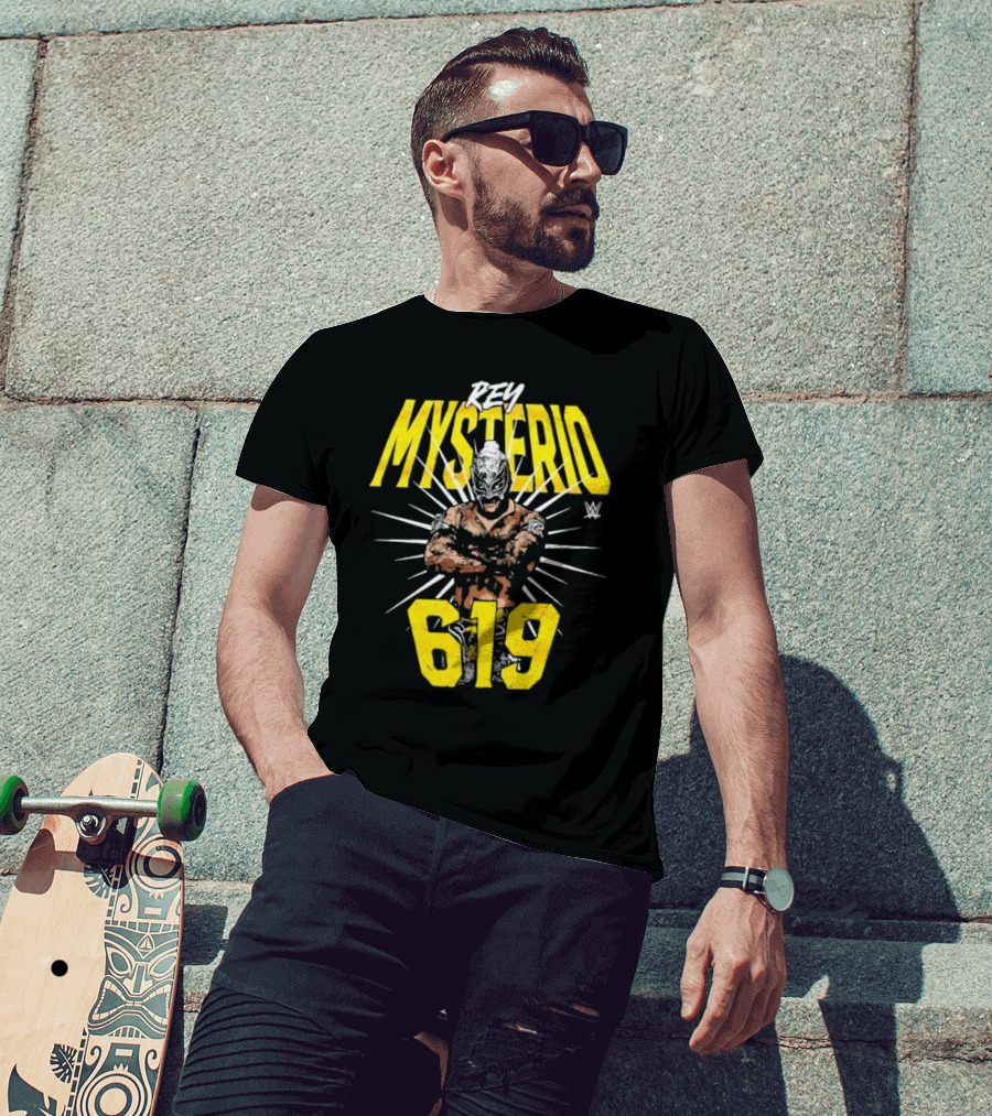Rey Mysterio WWE 619 Wrestling T-Shirt