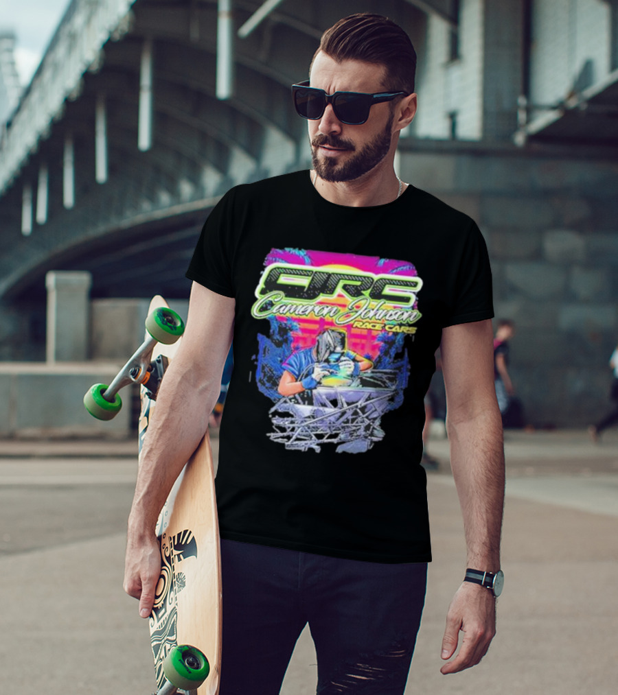 CJRC Cameron Johnson Race Cars Vibrant Welding T-Shirt
