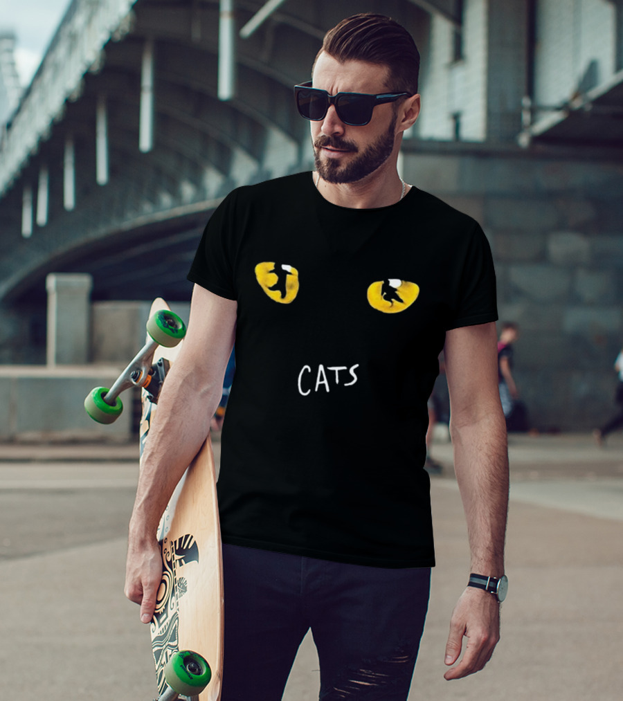 Jesse Tyler Ferguson Eyes Cats Musical T-Shirt