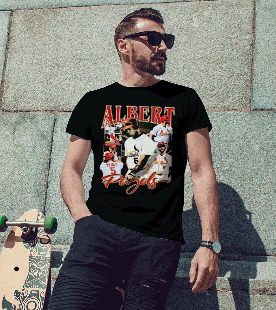 Albert Pujols St. Louis Cardinals Baseball Legend T-Shirt