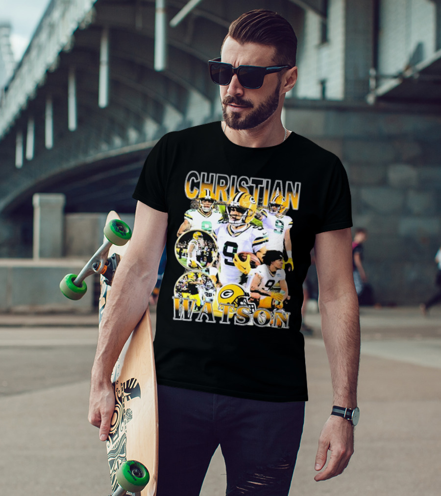 Christian Watson Green Bay Packers Football Player Highlights T-Shirt