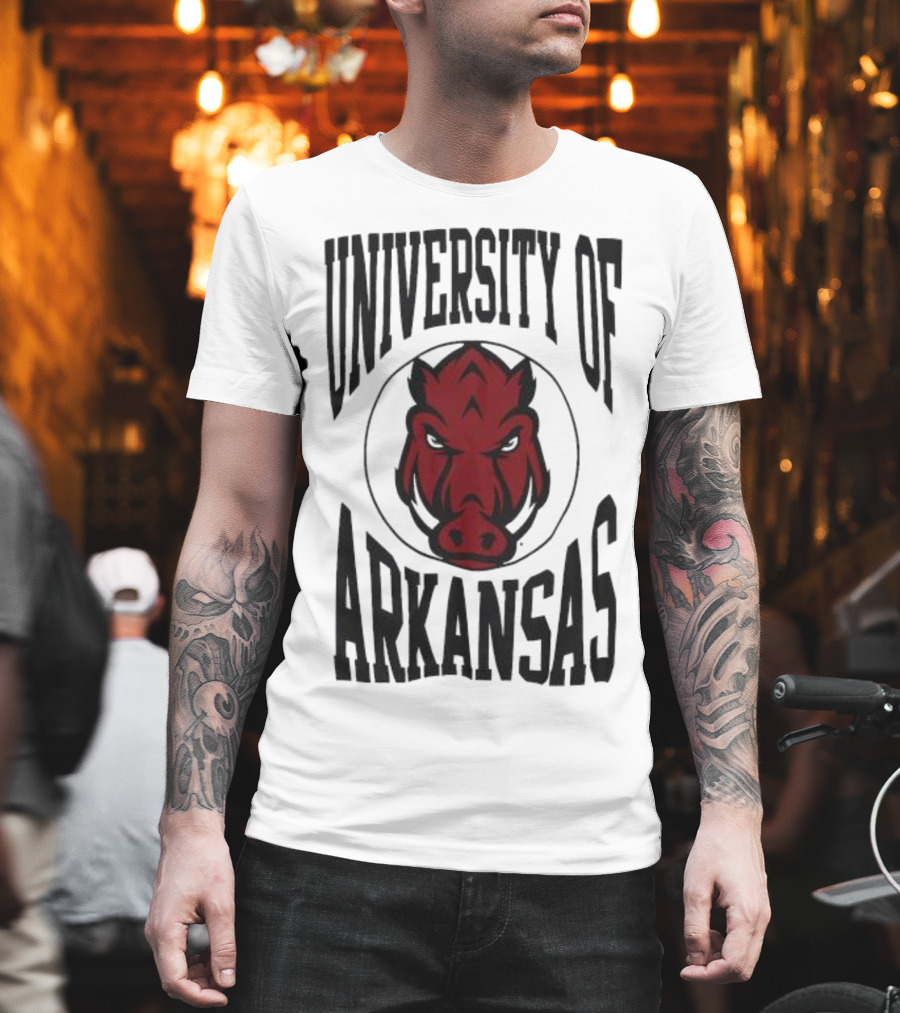 University of Arkansas Razorbacks Lightweight Crew 3.0 T-Shirt