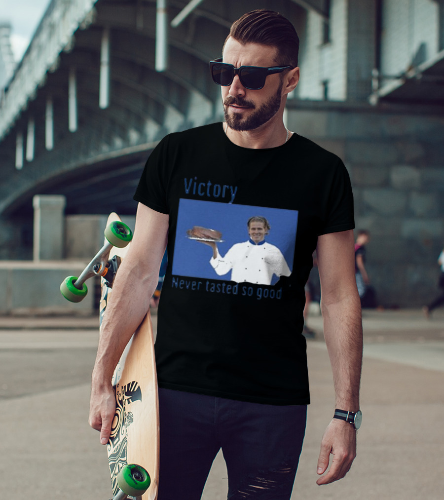 Victory Never Tasted So Good Chargers Justin Herbert Brisket T-Shirt