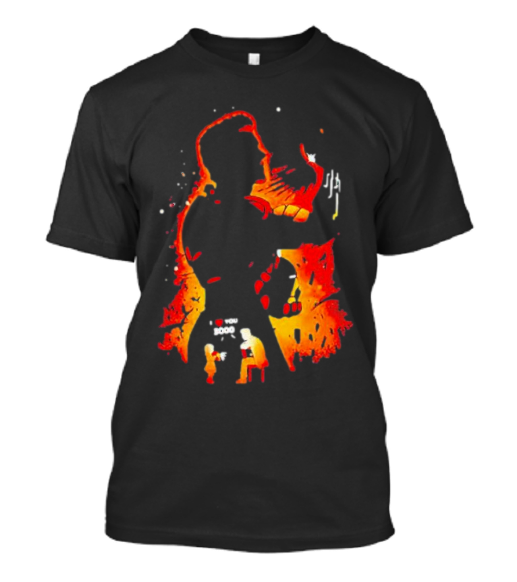 I Love You 3000 Man Of Iron Halloween T-Shirt