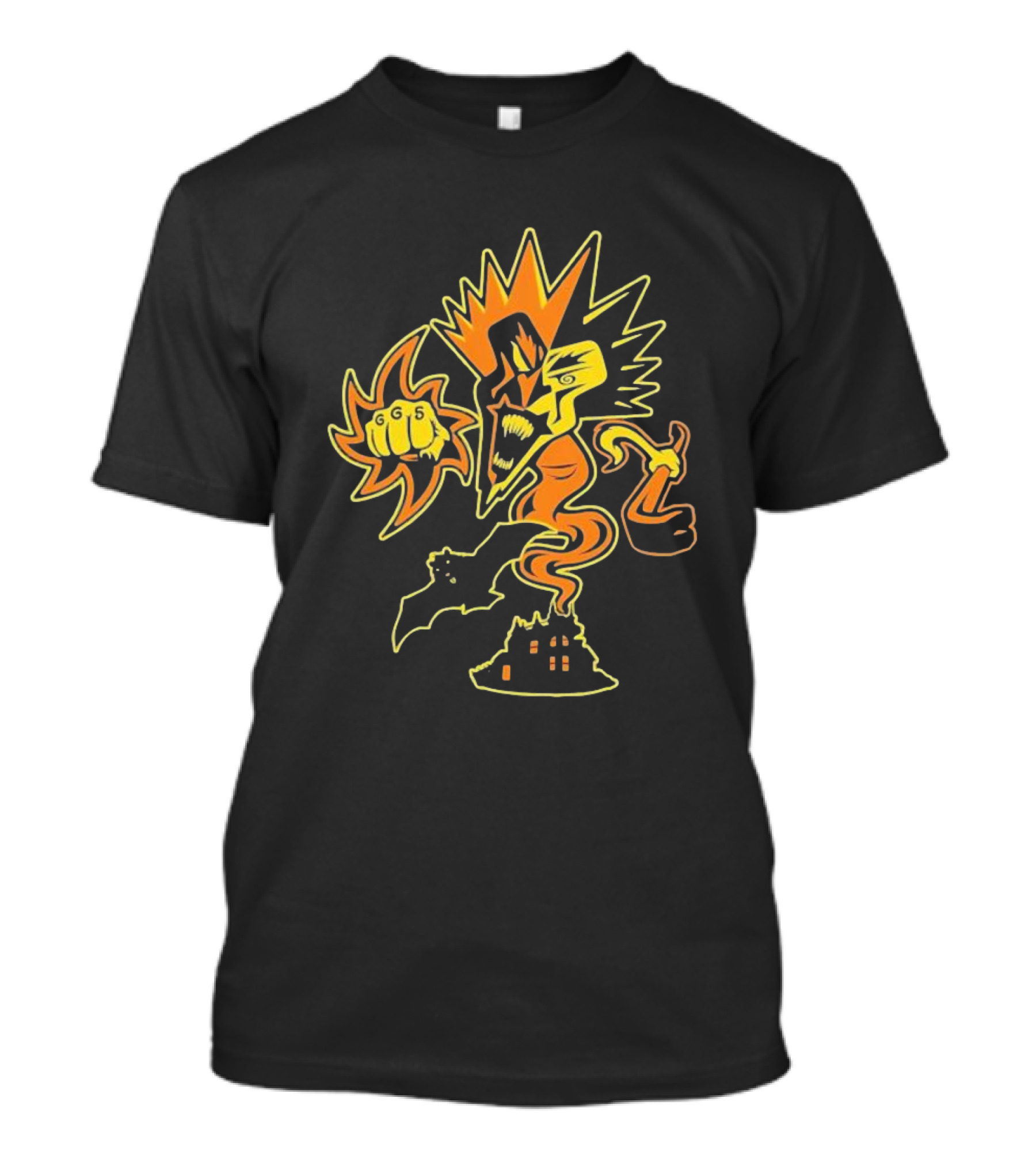 Fearless Fred Fury 665 House Bat Fist Smoke T-Shirt