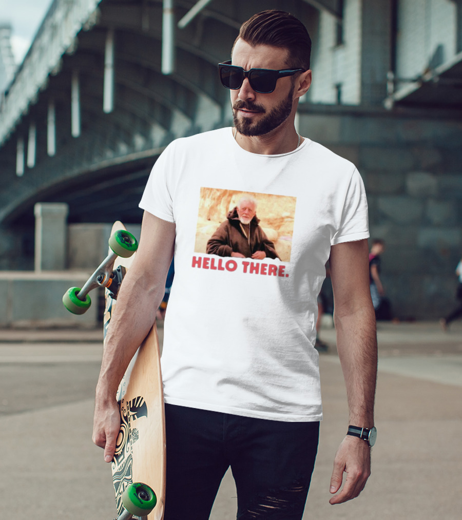 Alec Guinness Obi-Wan Kenobi Hello There Iconic Star Wars T-Shirt